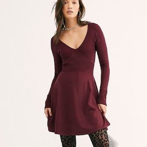 Stretchy metalic Knit mini dress